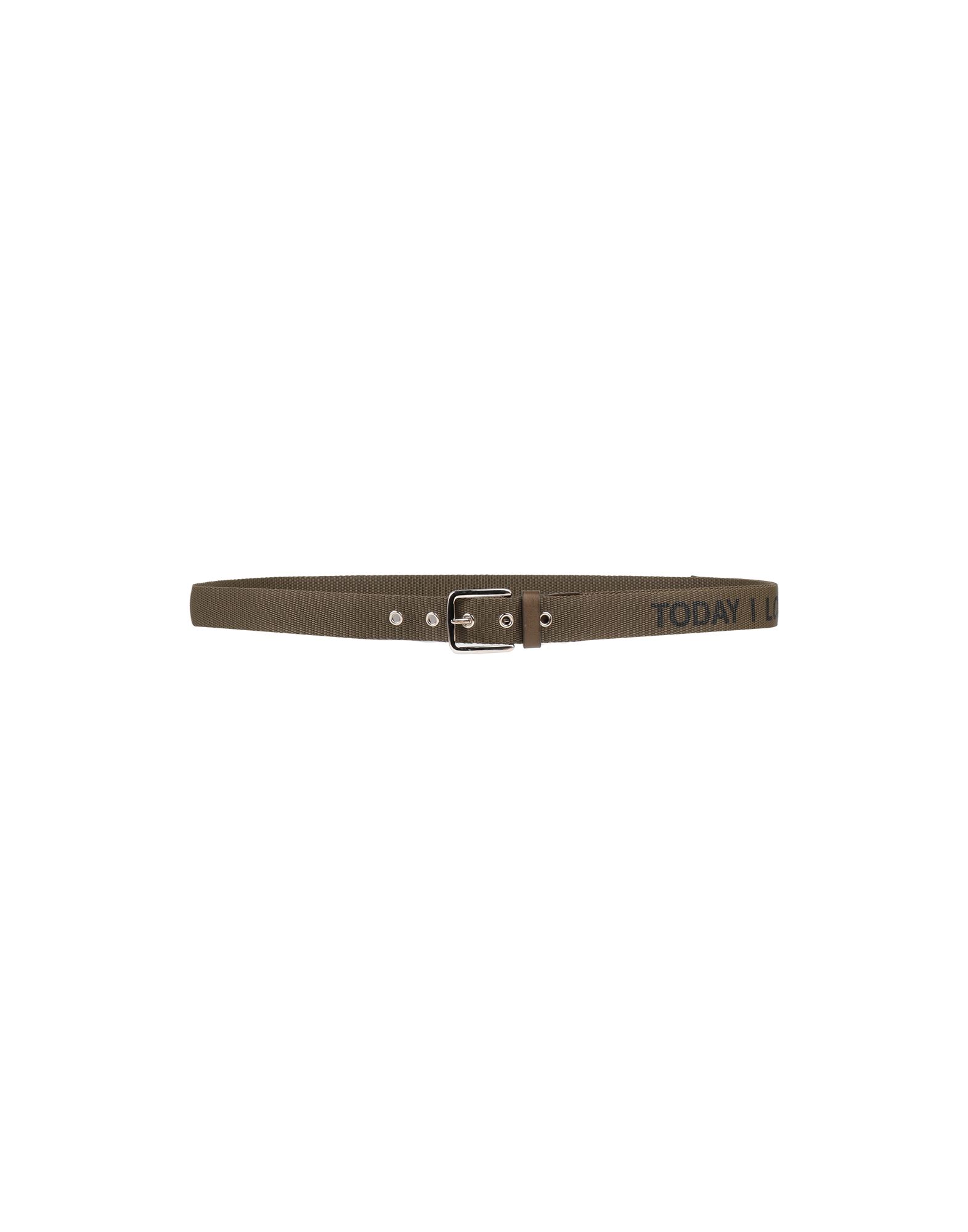 Ermanno Scervino Belts In Military Green