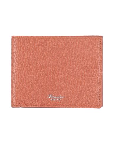 Pineider Man Wallet Rust Size - Leather In Pink