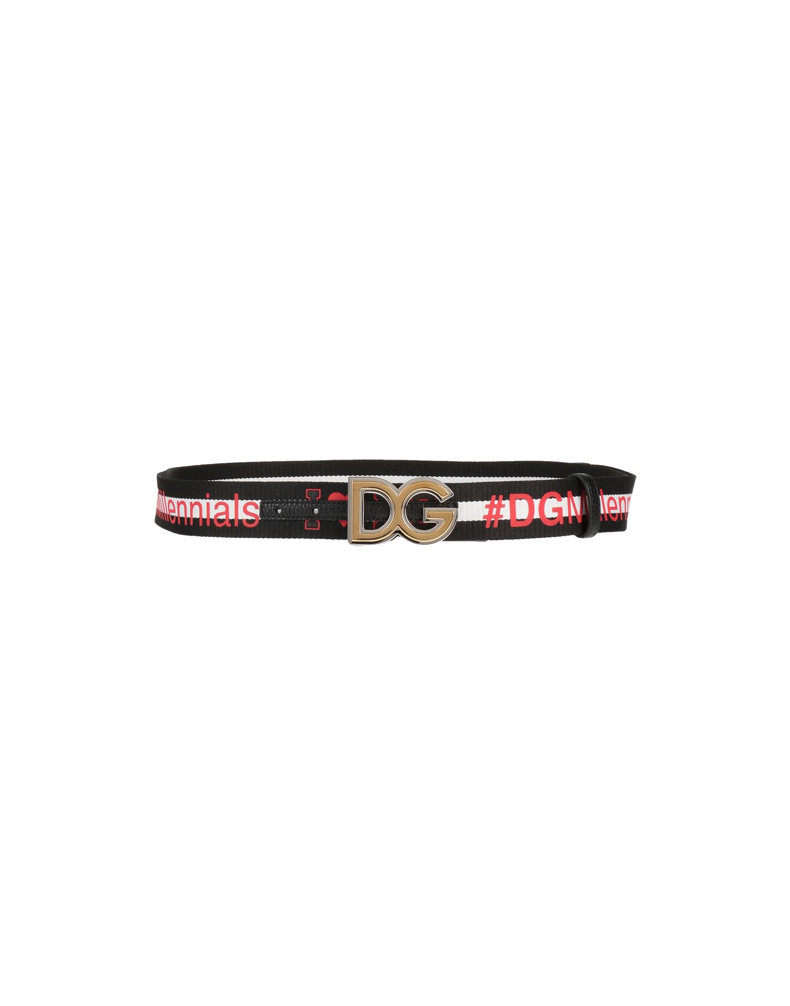 Dolce & Gabbana Belts In Black
