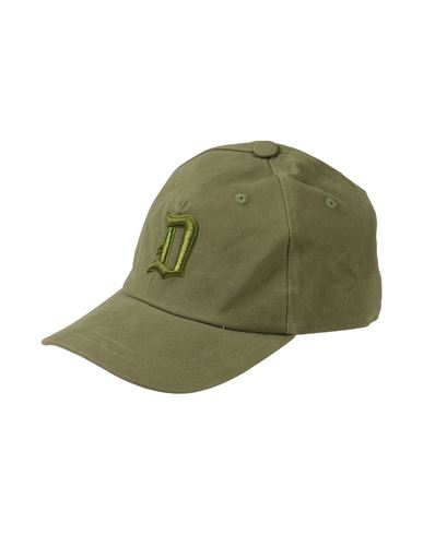 Dondup Man Hat Military Green Size Onesize Cotton