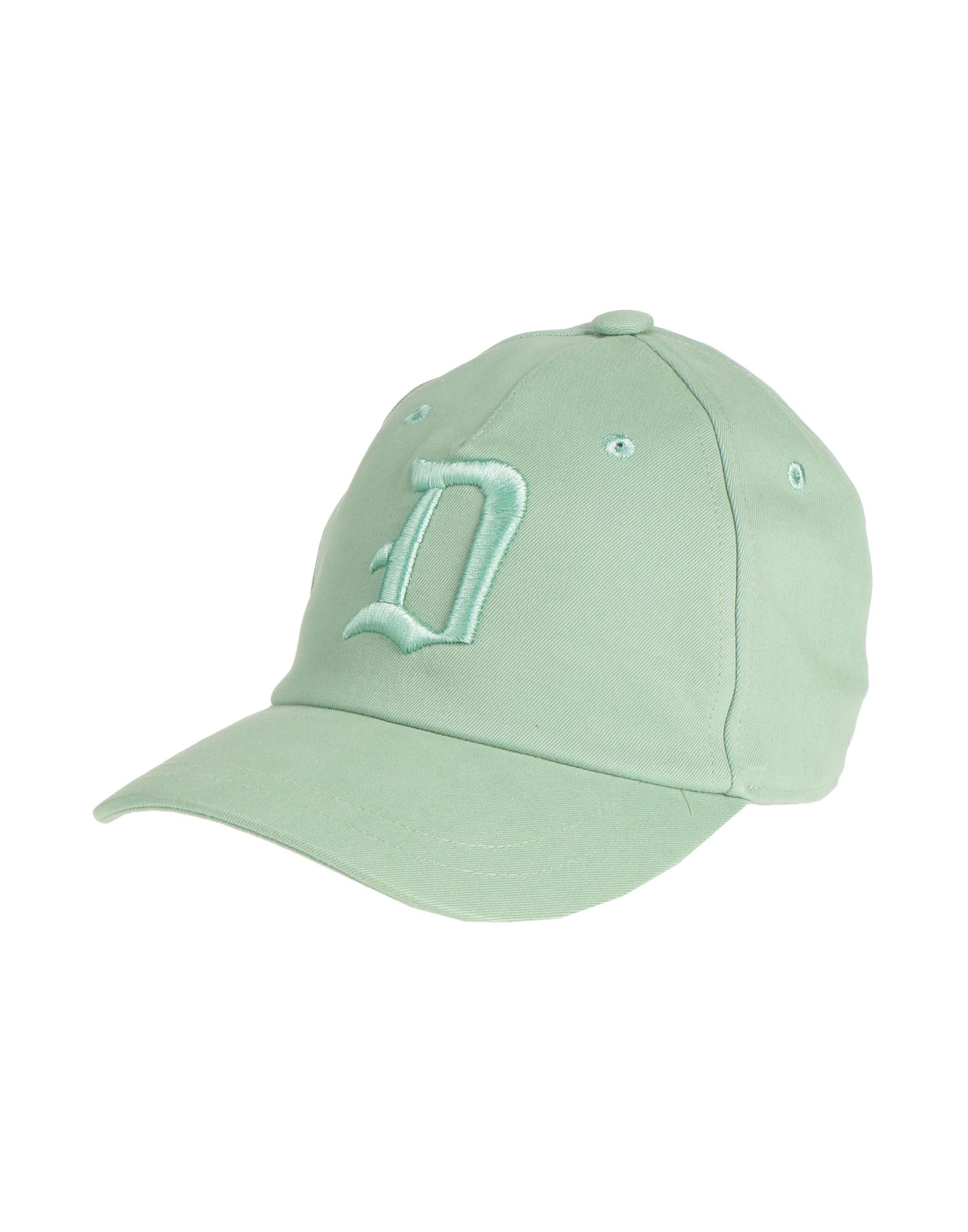 Shop Dondup Man Hat Light Green Size Onesize Cotton