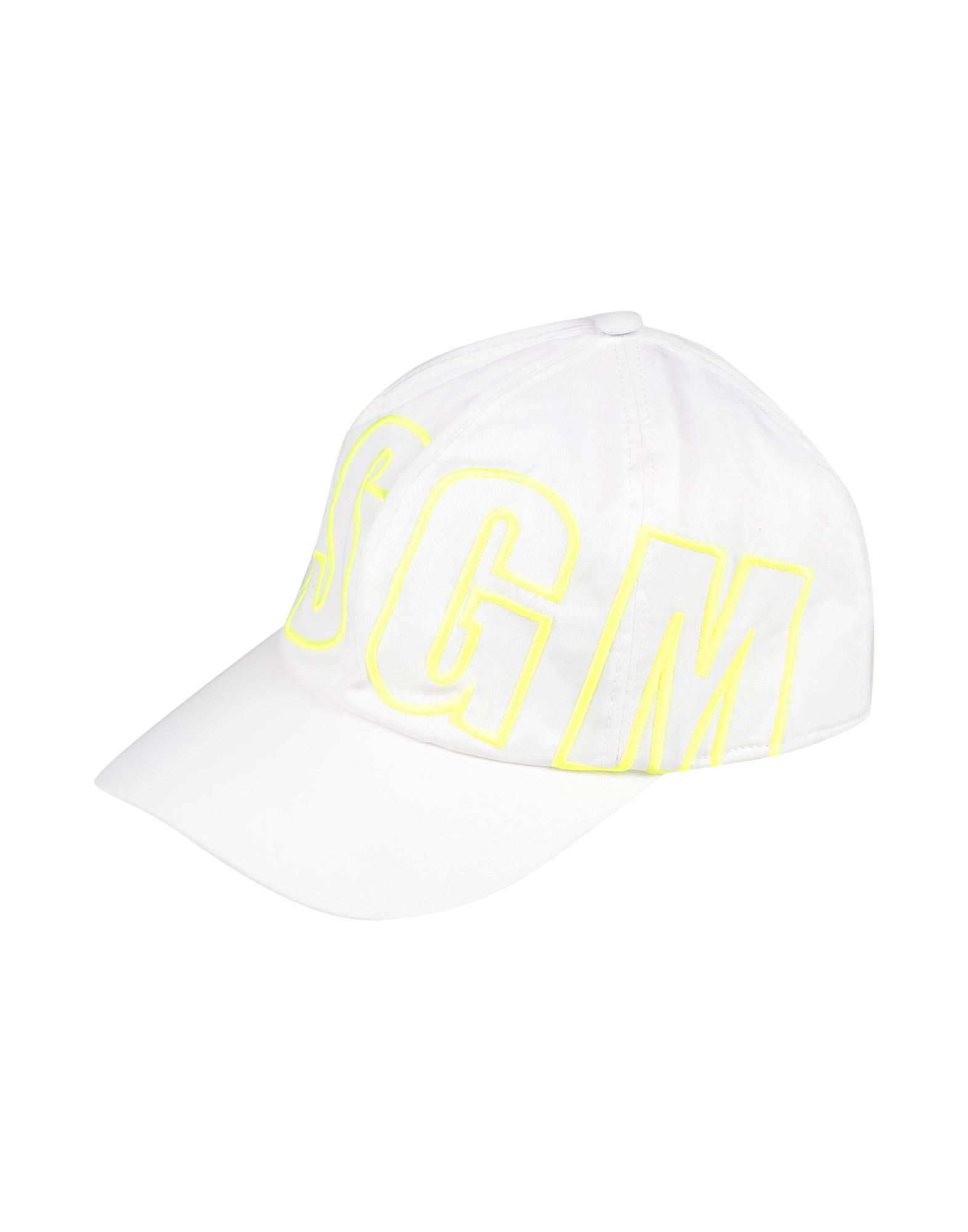 Msgm Hats In White