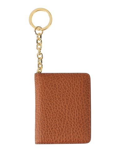 Maison Margiela Woman Document Holder Tan Size - Bovine Leather In Brown