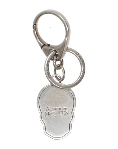 Alexander Mcqueen Man Key Ring Silver Size - Metal