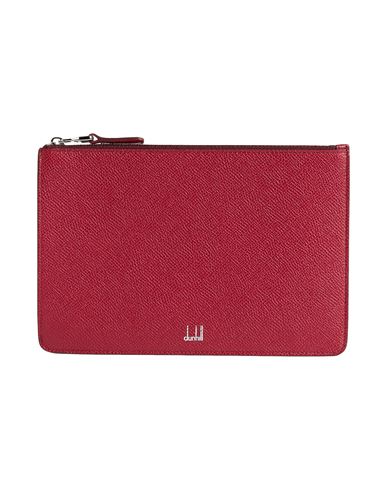 Dunhill Man Pouch Red Size - Soft Leather