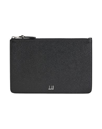 Dunhill Man Pouch Black Size - Soft Leather