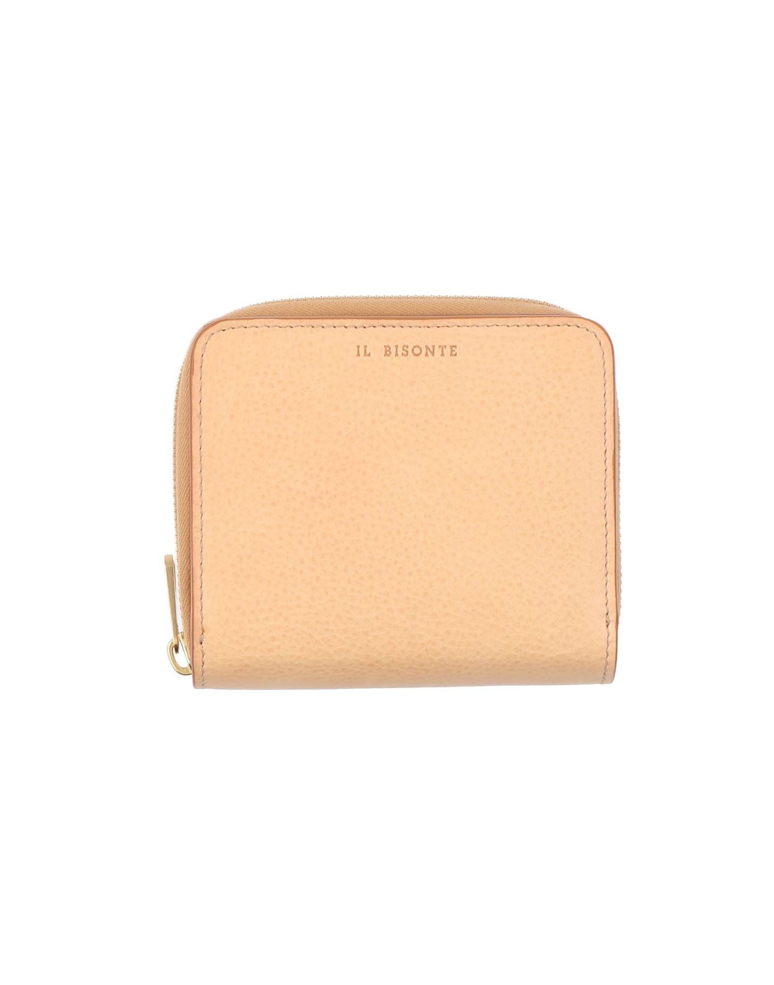 Shop Il Bisonte Woman Wallet Sand Size - Soft Leather In Beige