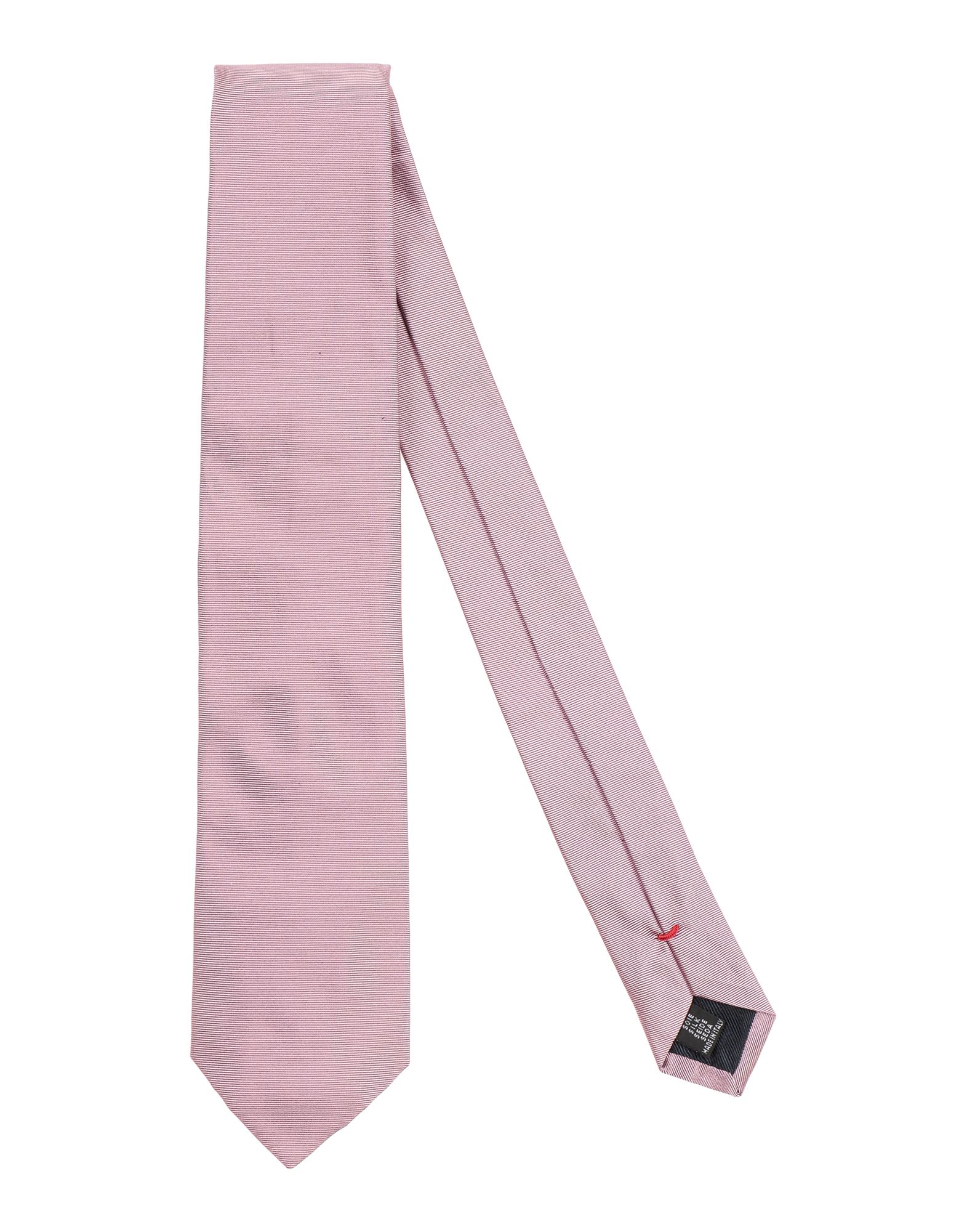 Fiorio Man Ties & Bow Ties Pastel Pink Size - Silk