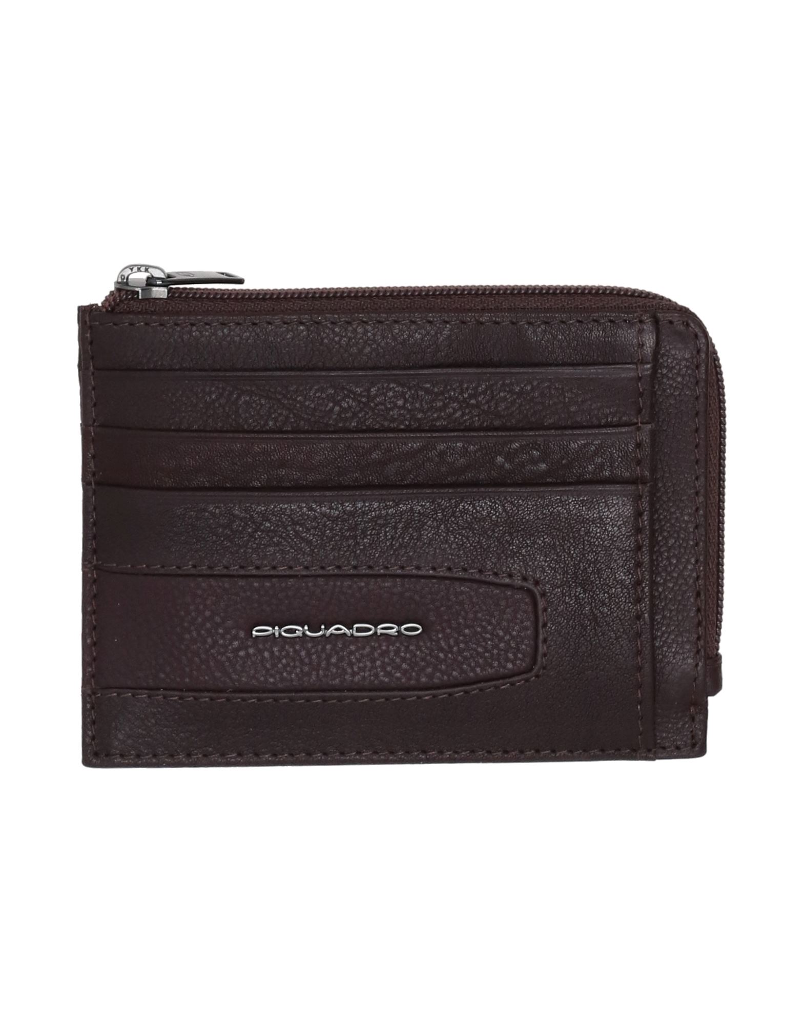 Piquadro Wallets In Dark Brown