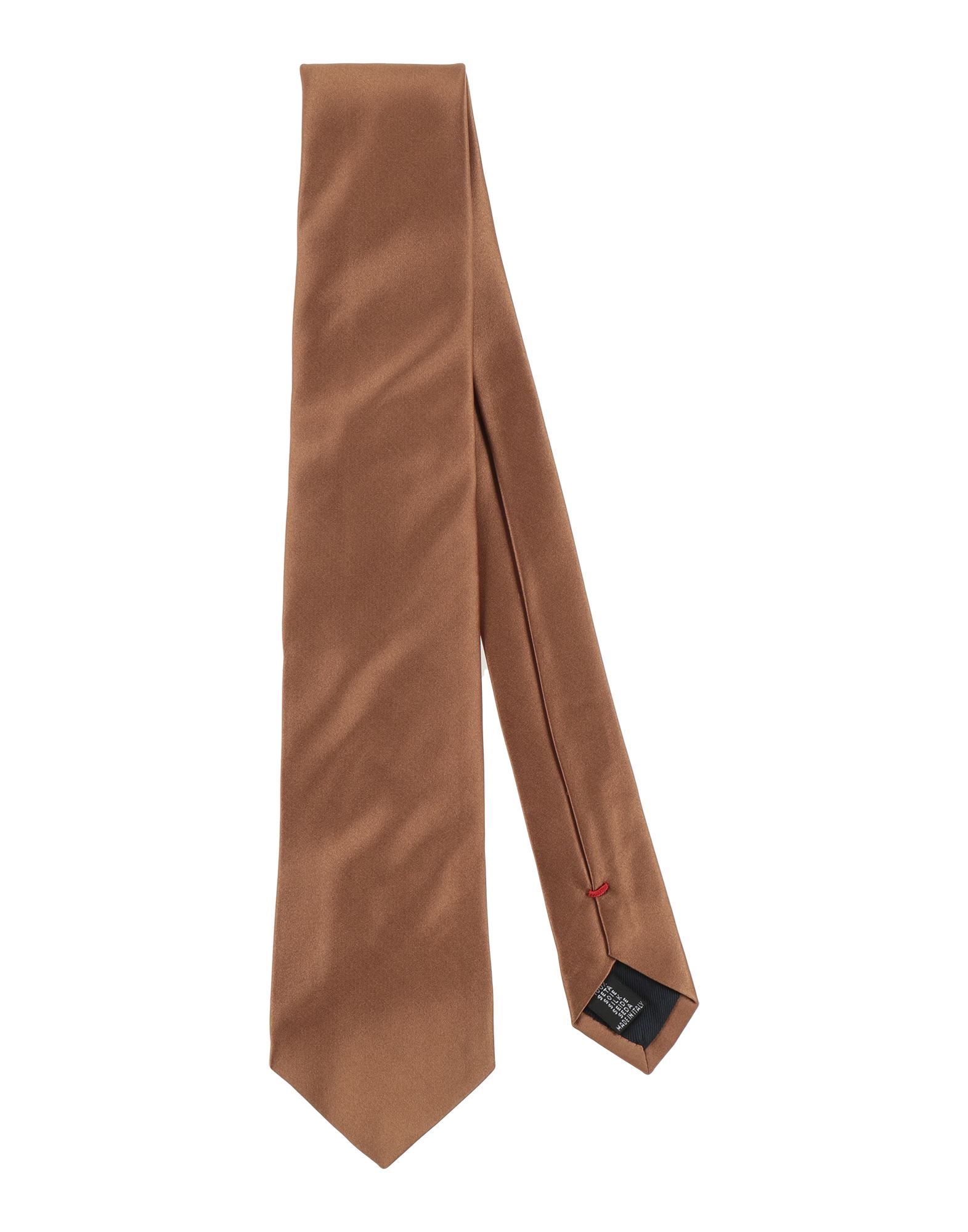 Fiorio Man Ties & Bow Ties Brown Size - Silk