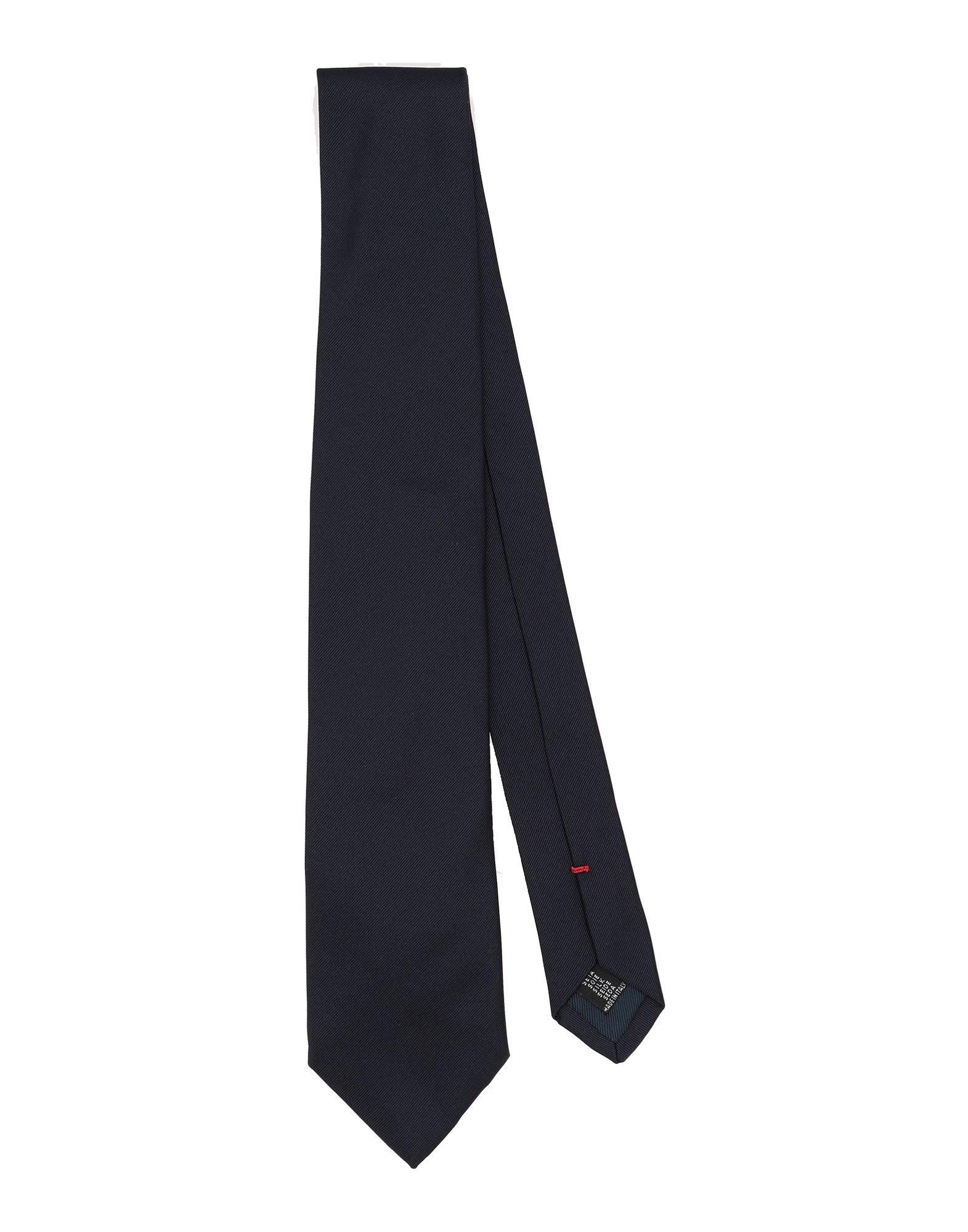 Fiorio Man Ties & Bow Ties Midnight Blue Size - Silk In Blue