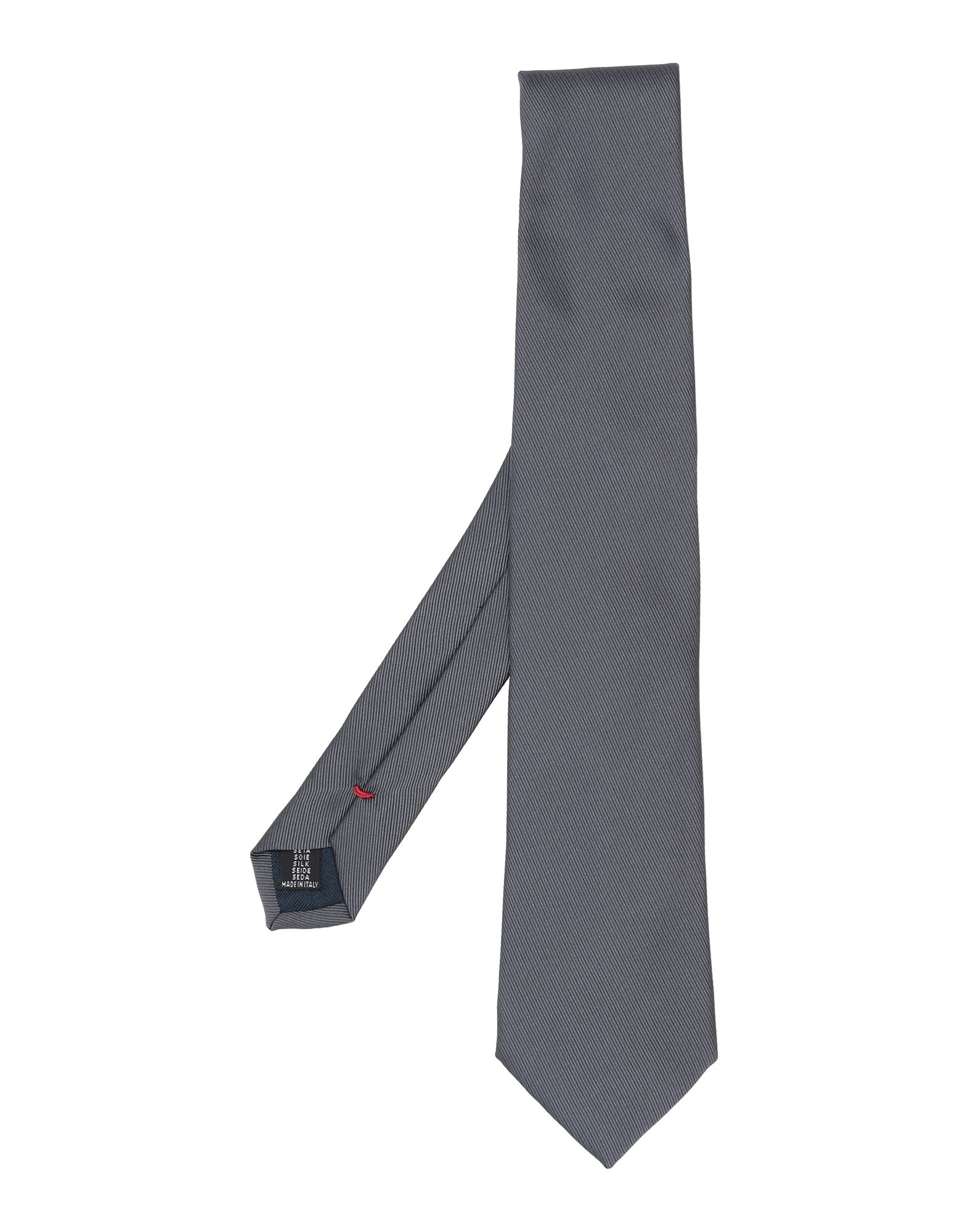 Fiorio Man Ties & Bow Ties Lead Size - Silk In Grey