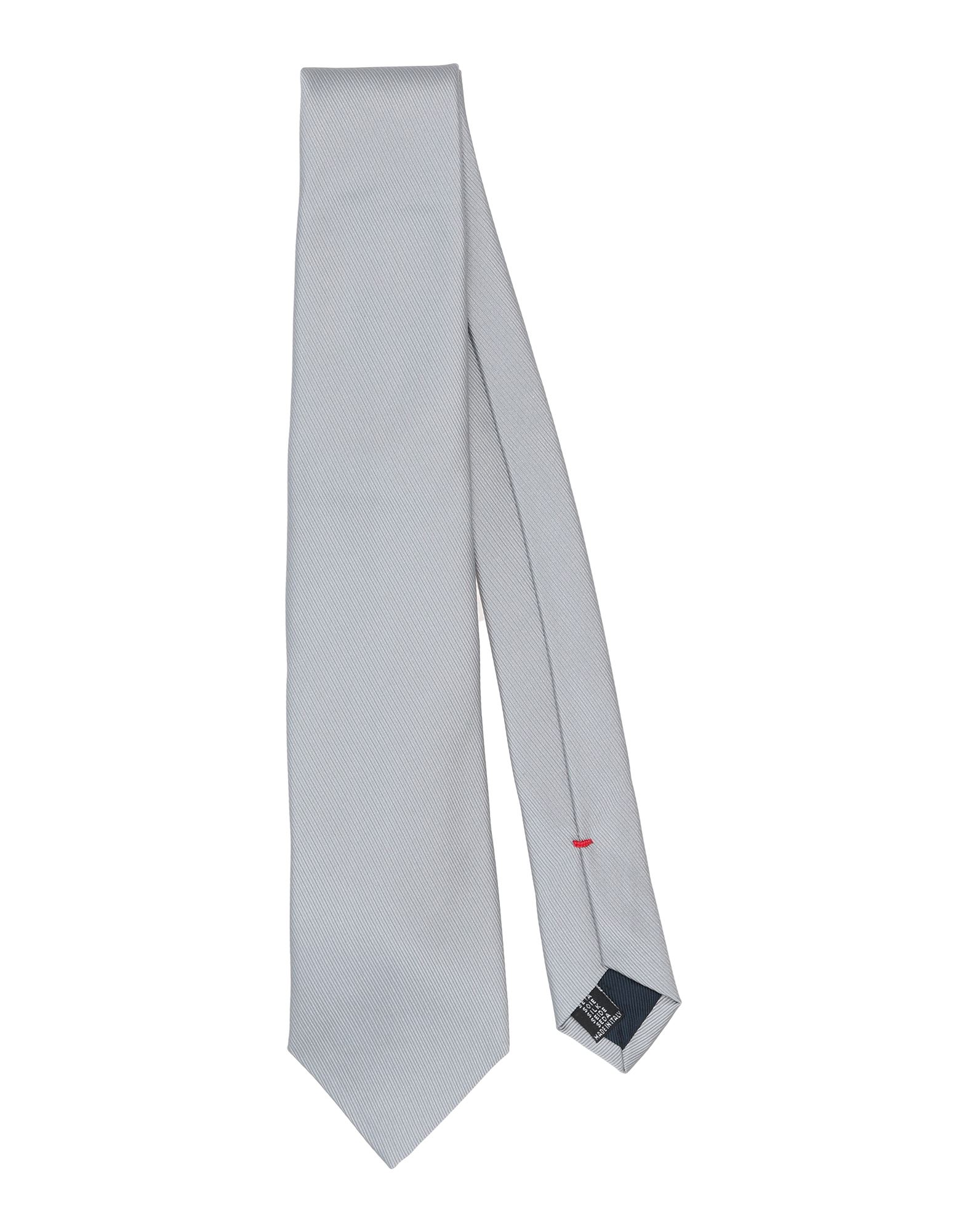 Fiorio Man Ties & Bow Ties Grey Size - Silk In Grey