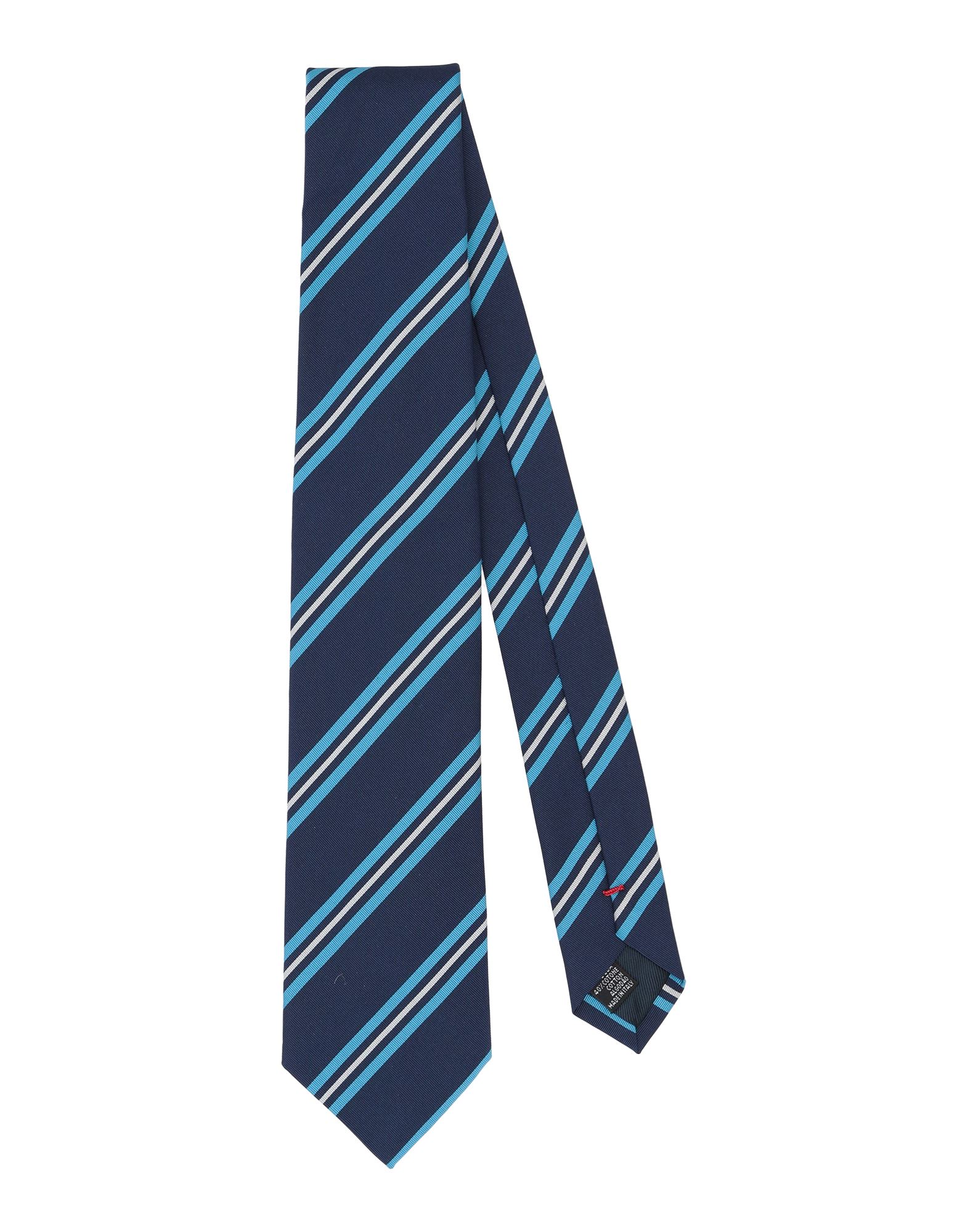 Fiorio Man Ties & Bow Ties Midnight Blue Size - Silk, Cotton