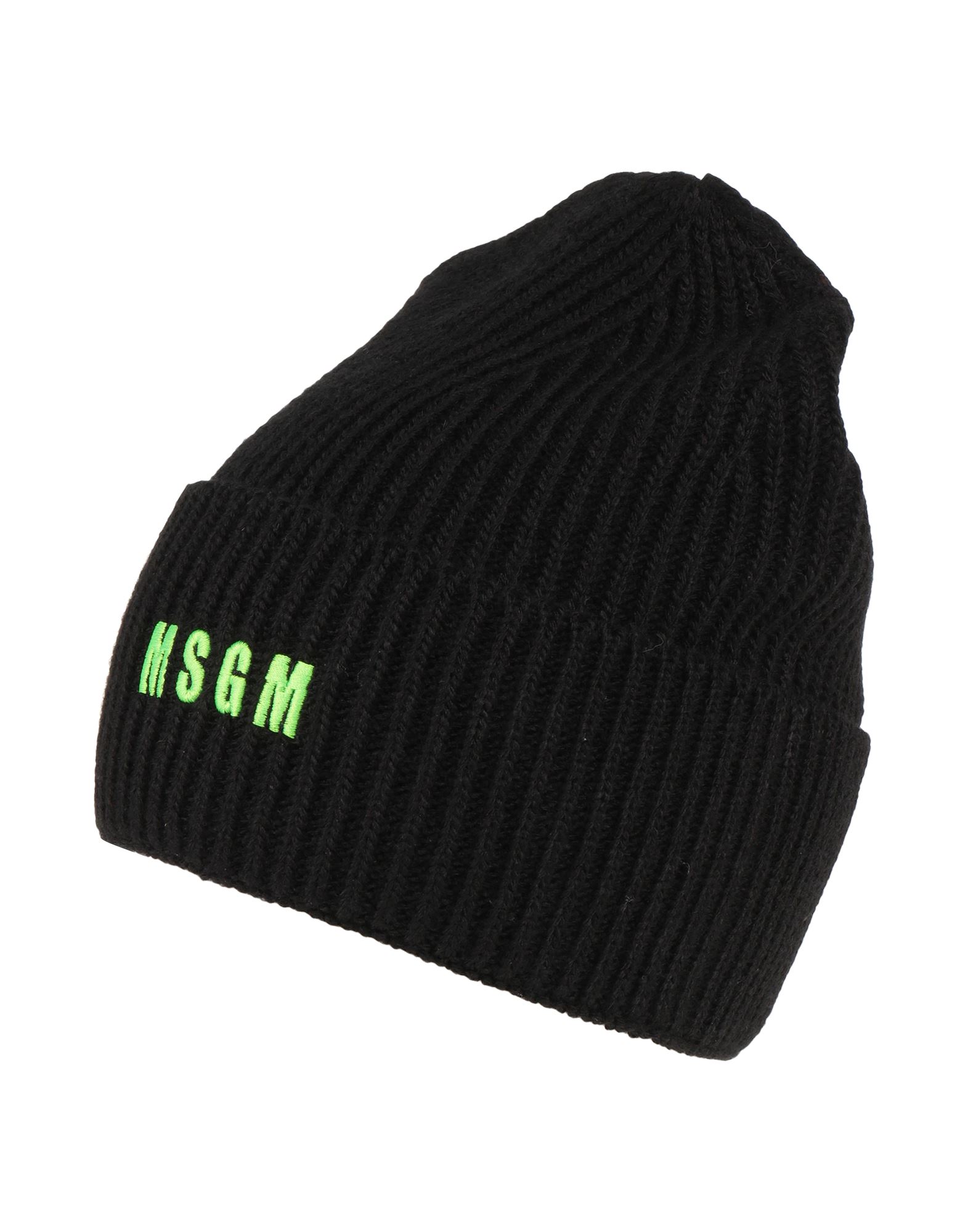 Msgm Hats In Black