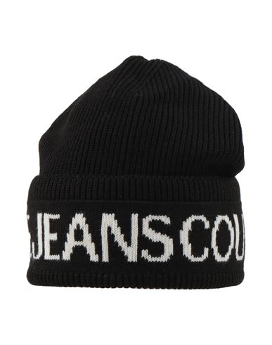 Versace Jeans Couture Man Hat Black Size Onesize Acrylic, Wool