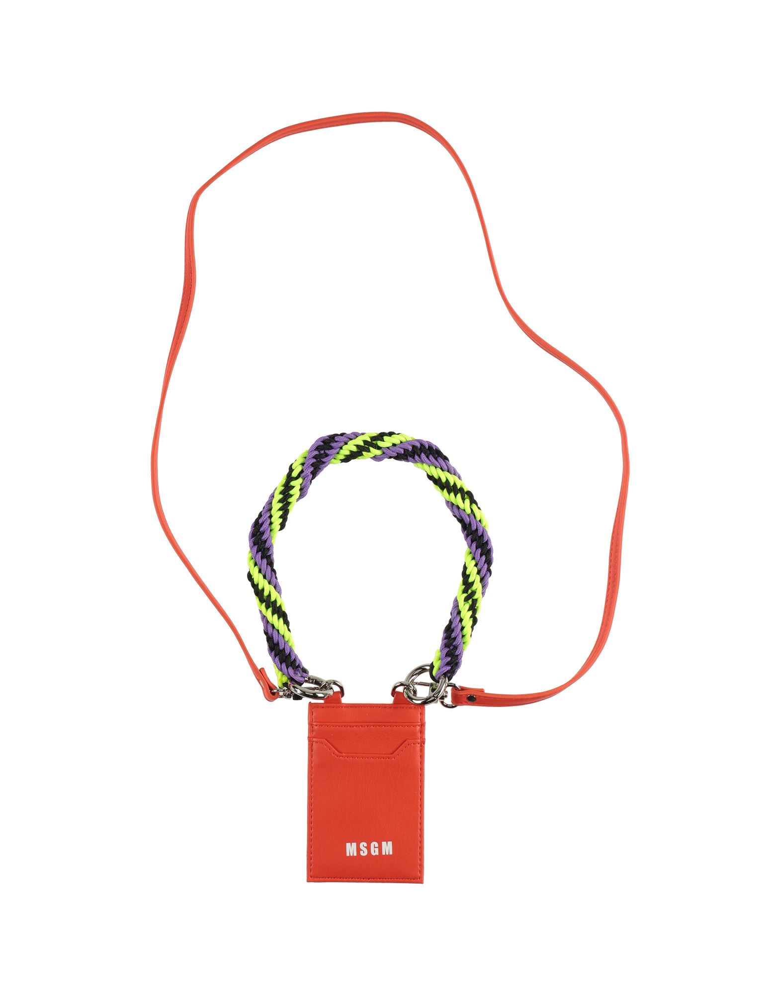Msgm Document Holders In Red