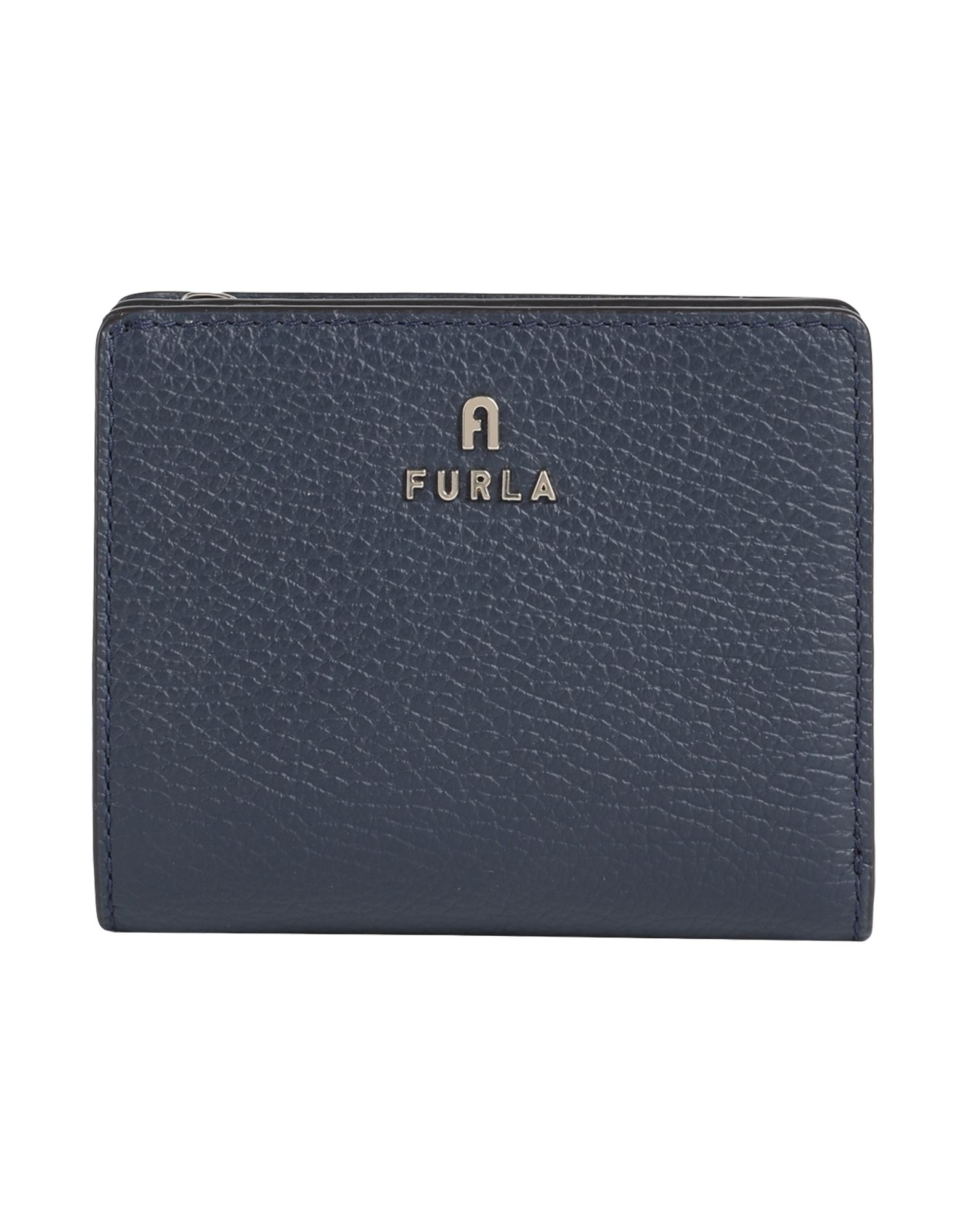 新品・未使用✨フルラ カメリア ラウンドファスナー シボ革 グリーン 長財布 FURLA フルラ 財布 レディース ラウンドファスナー長財布