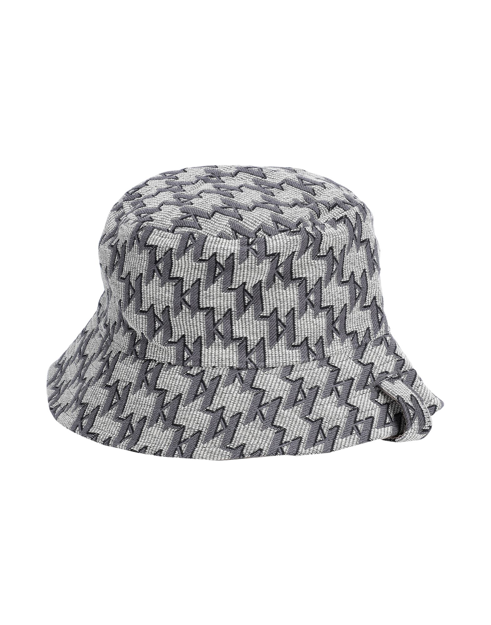 ԥ볫KARL LAGERFELD ǥ ˹ 졼 one size ꥵݥꥨƥ 50% / åȥ 45% / ݥꥨƥ 5% K/MONOGRAM JKRD REV BUCKET HAT