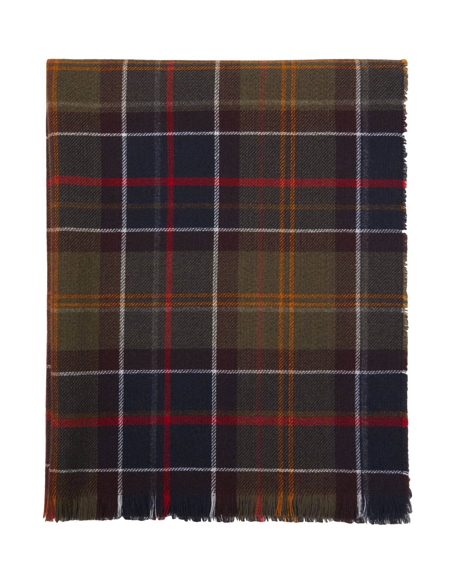 Barbour Montieth Reversible Scarf In Green