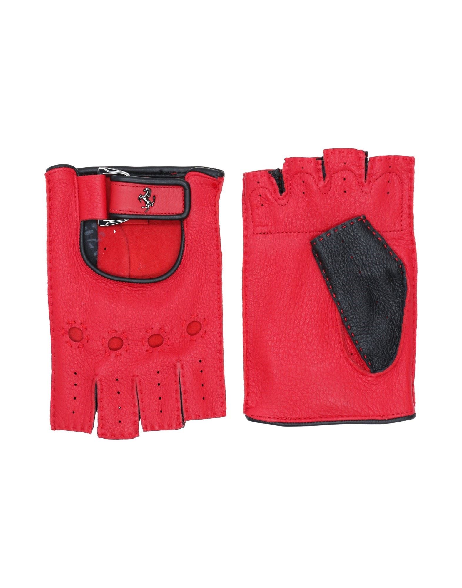 Ferrari Gloves In Red
