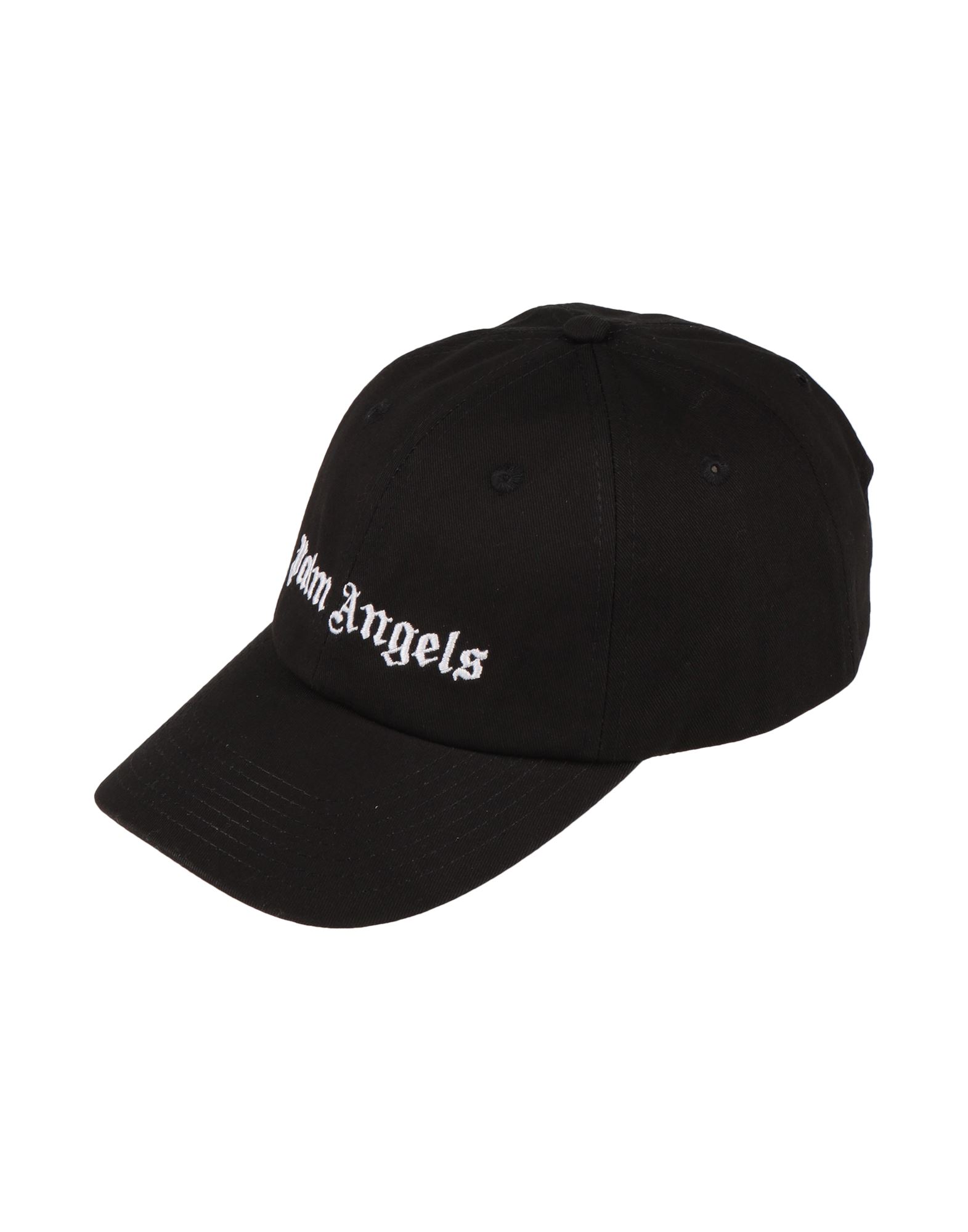 PALM ANGELS PALM ANGELS MAN HAT BLACK SIZE ONESIZE COTTON, POLYESTER