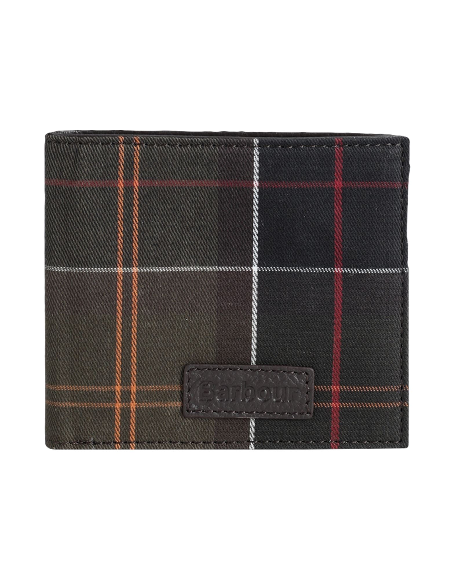 Barbour Wallets In Military Green