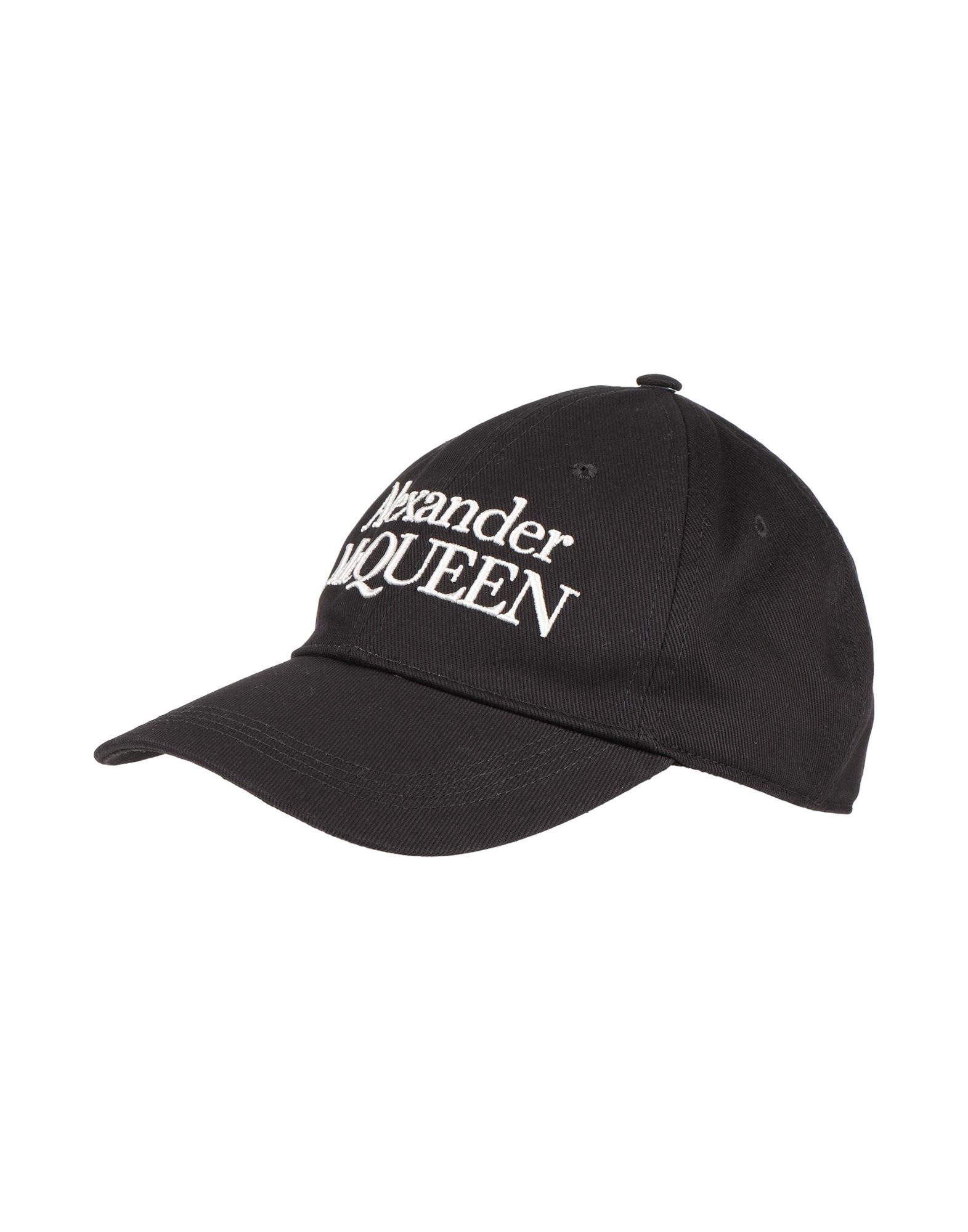 Alexander Mcqueen Man Hat Black Size L Cotton, Polyester