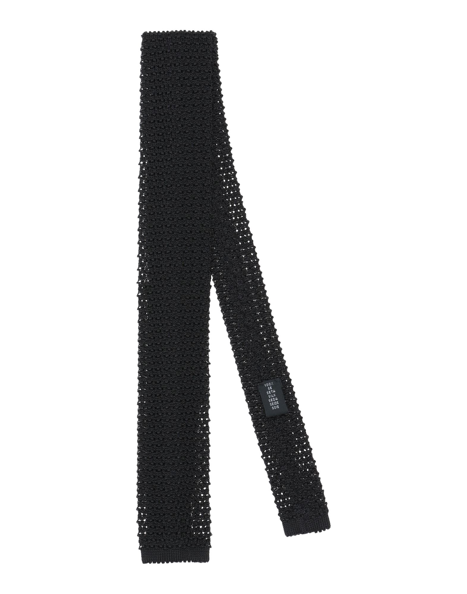 Fiorio Man Ties & Bow Ties Black Size - Silk