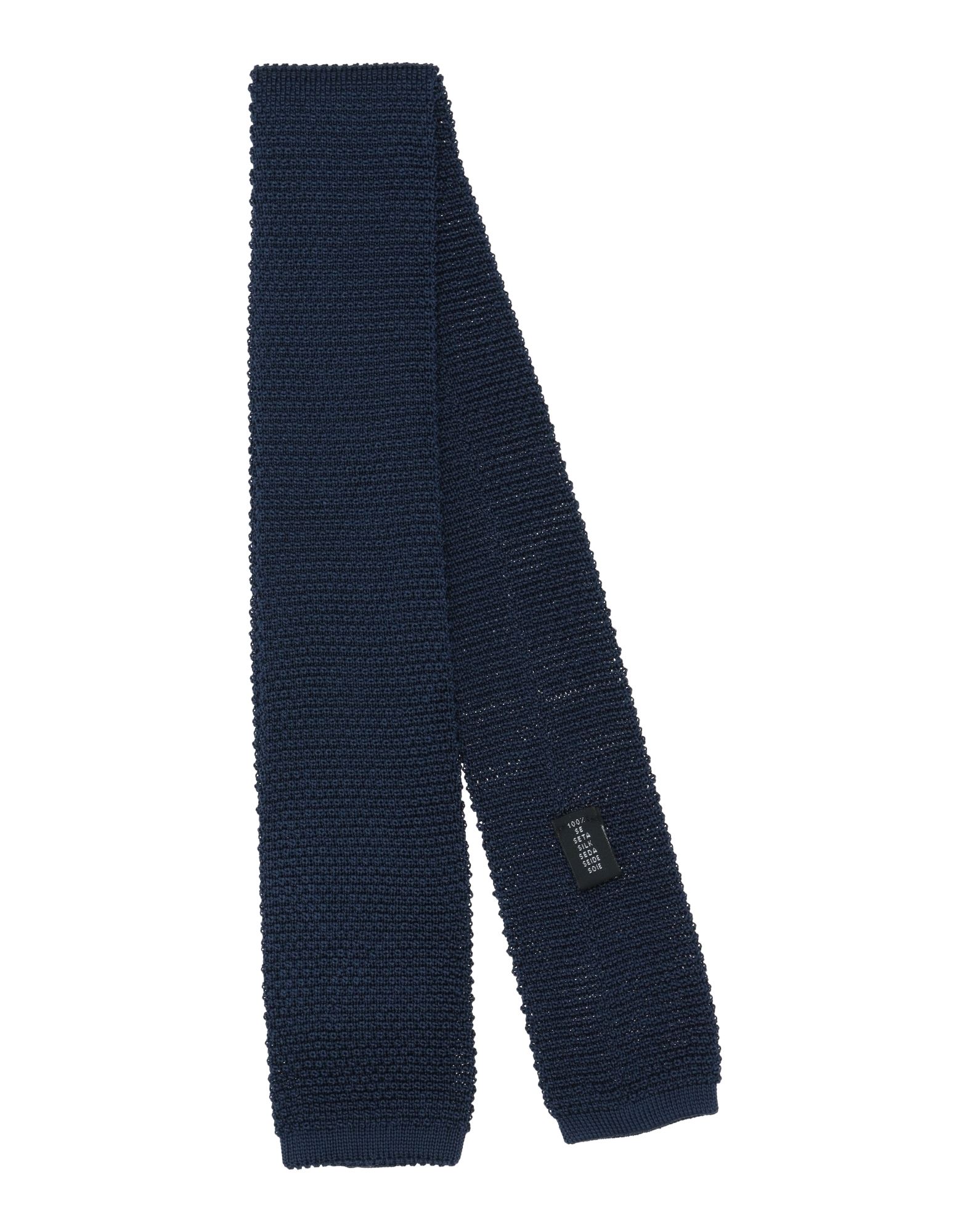 Fiorio Man Ties & Bow Ties Midnight Blue Size - Wool, Viscose, Modal In Blue