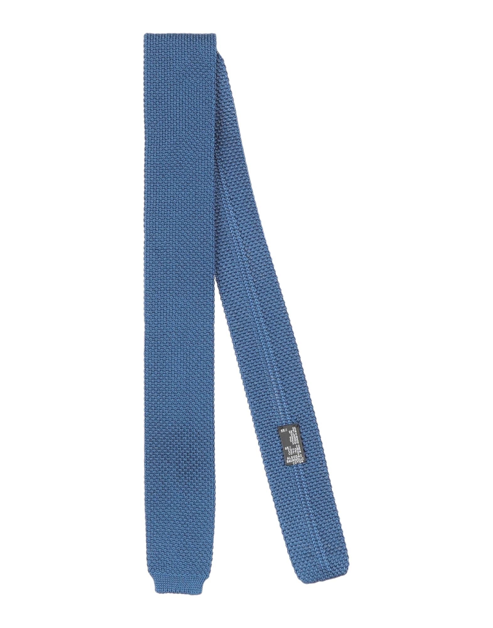 Fiorio Man Ties & Bow Ties Blue Size - Silk, Cotton