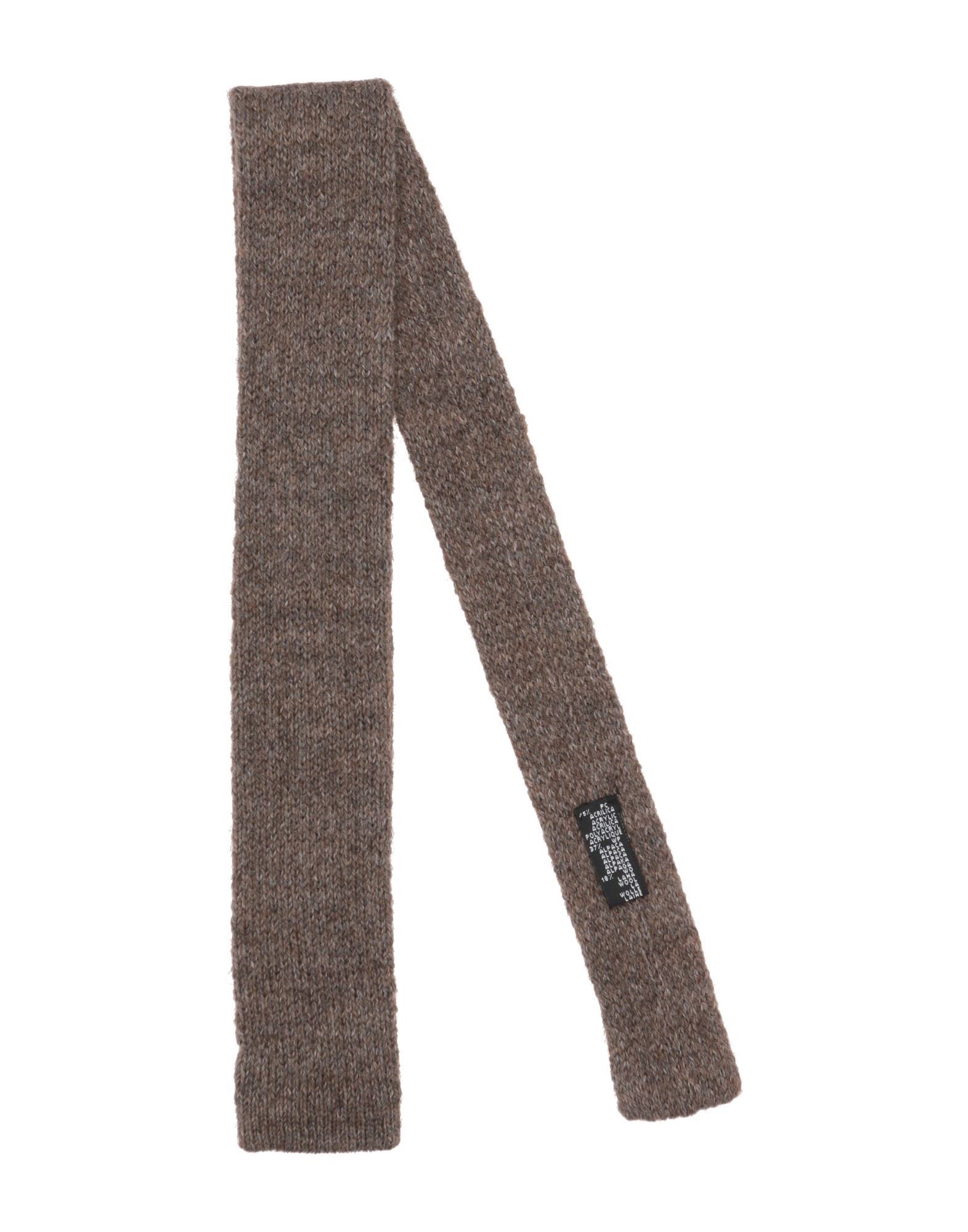 Fiorio Man Ties & Bow Ties Khaki Size - Acrylic, Alpaca Wool, Wool In Beige