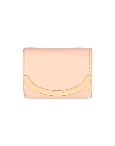 Shop See By Chloé Woman Wallet Blush Size - Bovine Leather In Pink