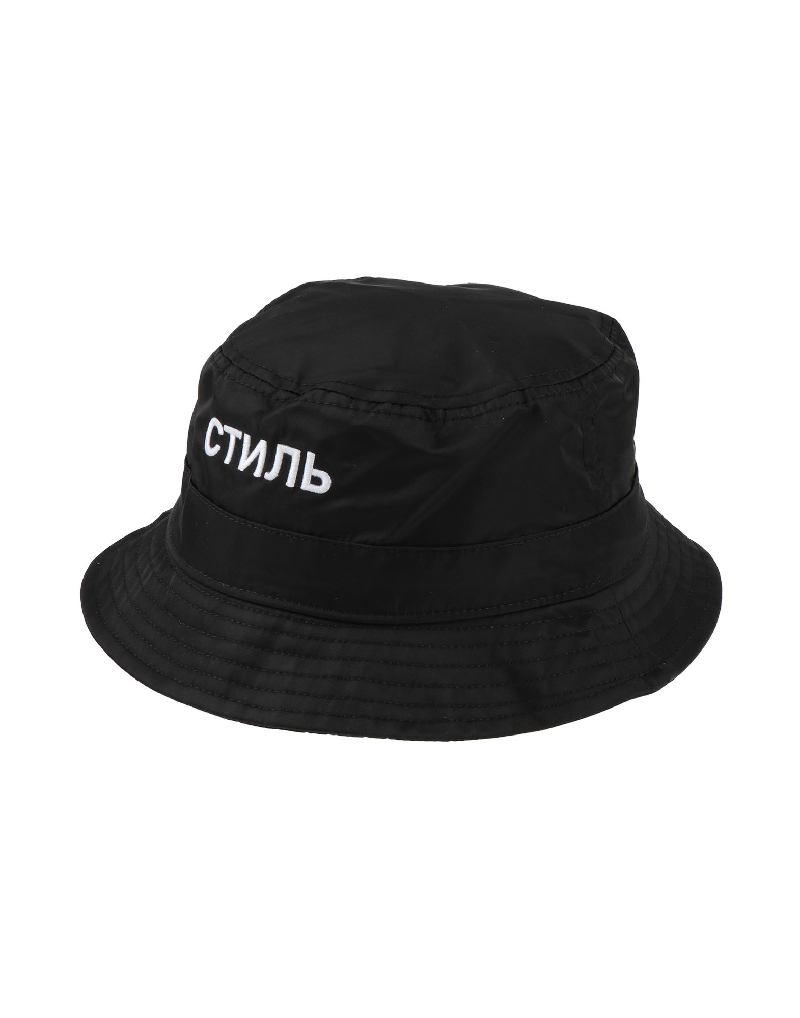 Heron Preston Hats In Black