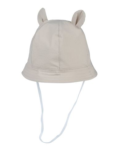 Aletta Babies'  Toddler Girl Hat Beige Size 3 Cotton, Elastane In Neutral