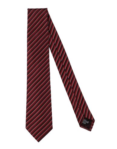 Emporio Armani Man Ties & Bow Ties Burgundy Size - Silk In Red