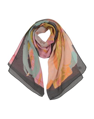 Paul Smith Woman Scarf Rust Size - Viscose, Lyocell In Red