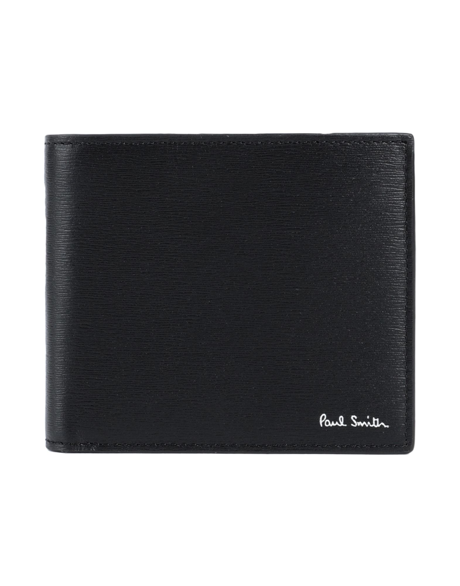 Shop Paul Smith Man Wallet Black Size - Bovine Leather