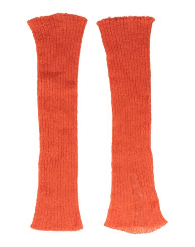 Rick Owens Woman Sports Accessory Rust Size - Polyamide, Mohair Wool, Wool In Red