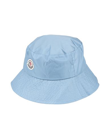 Moncler Woman Hat Pastel Blue Size L Polyamide