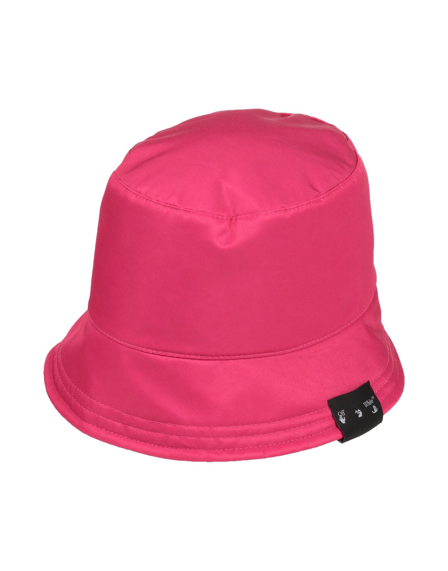 Off-white Woman Hat Magenta Size Onesize Polyester