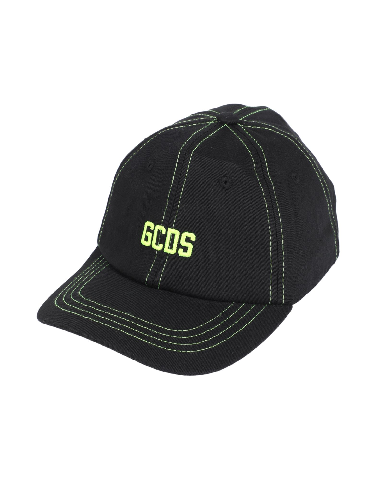 Gcds Baseball Cap With Fluo Logo In Grey