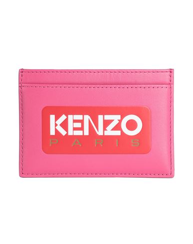 Kenzo Man Document Holder Magenta Size - Bovine Leather