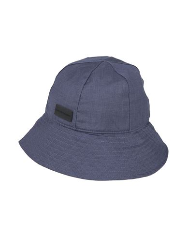 Emporio Armani Man Hat Midnight Blue Size 7 ⅛ Virgin Wool