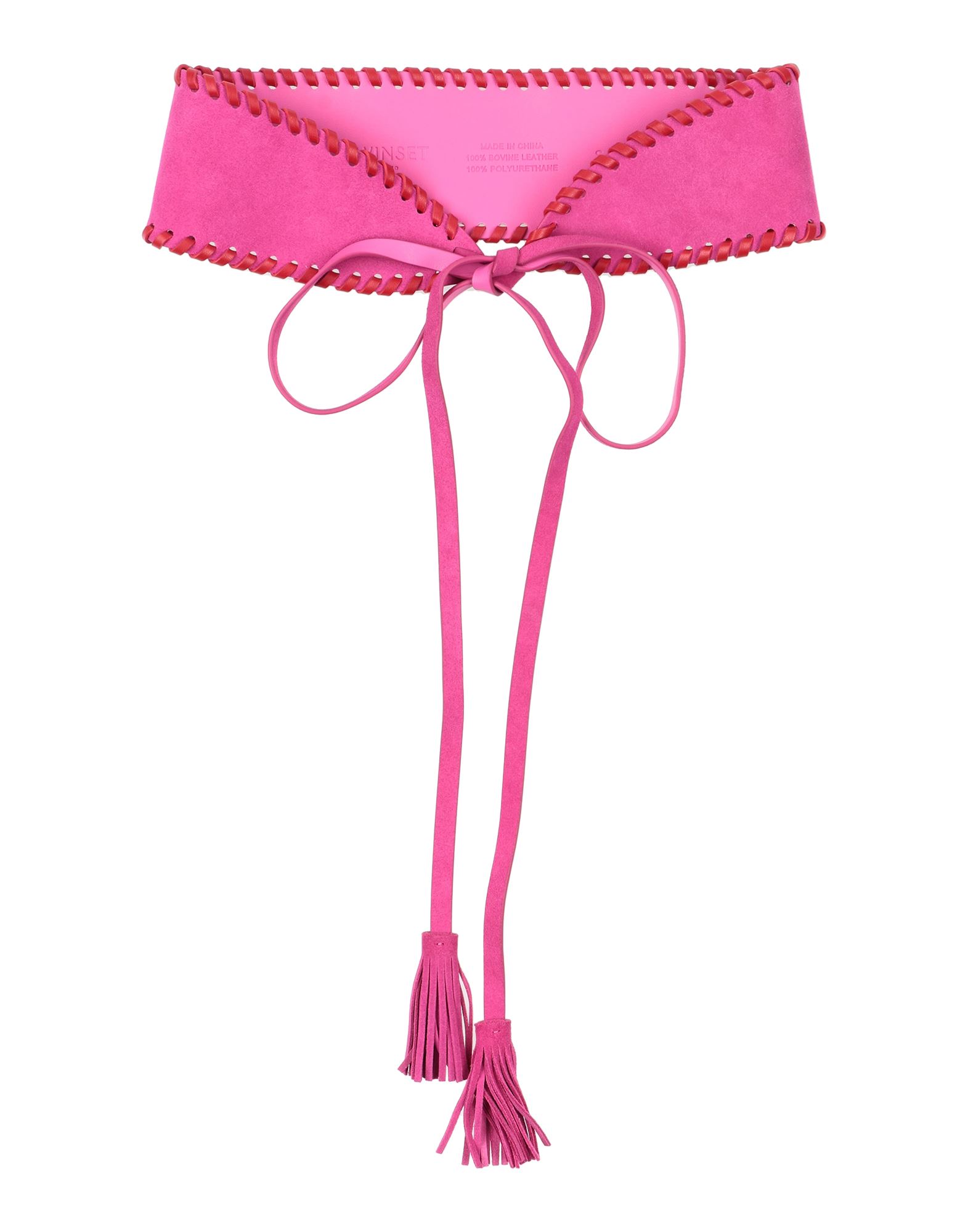 Twinset Sash Belt In Fuchsia