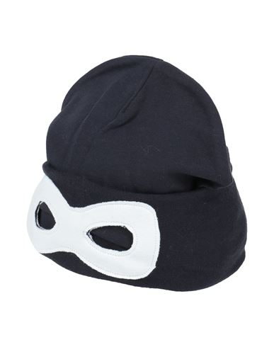 Frugoo Babies'  Toddler Boy Hat Midnight Blue Size 6 Cotton, Elastane In Black