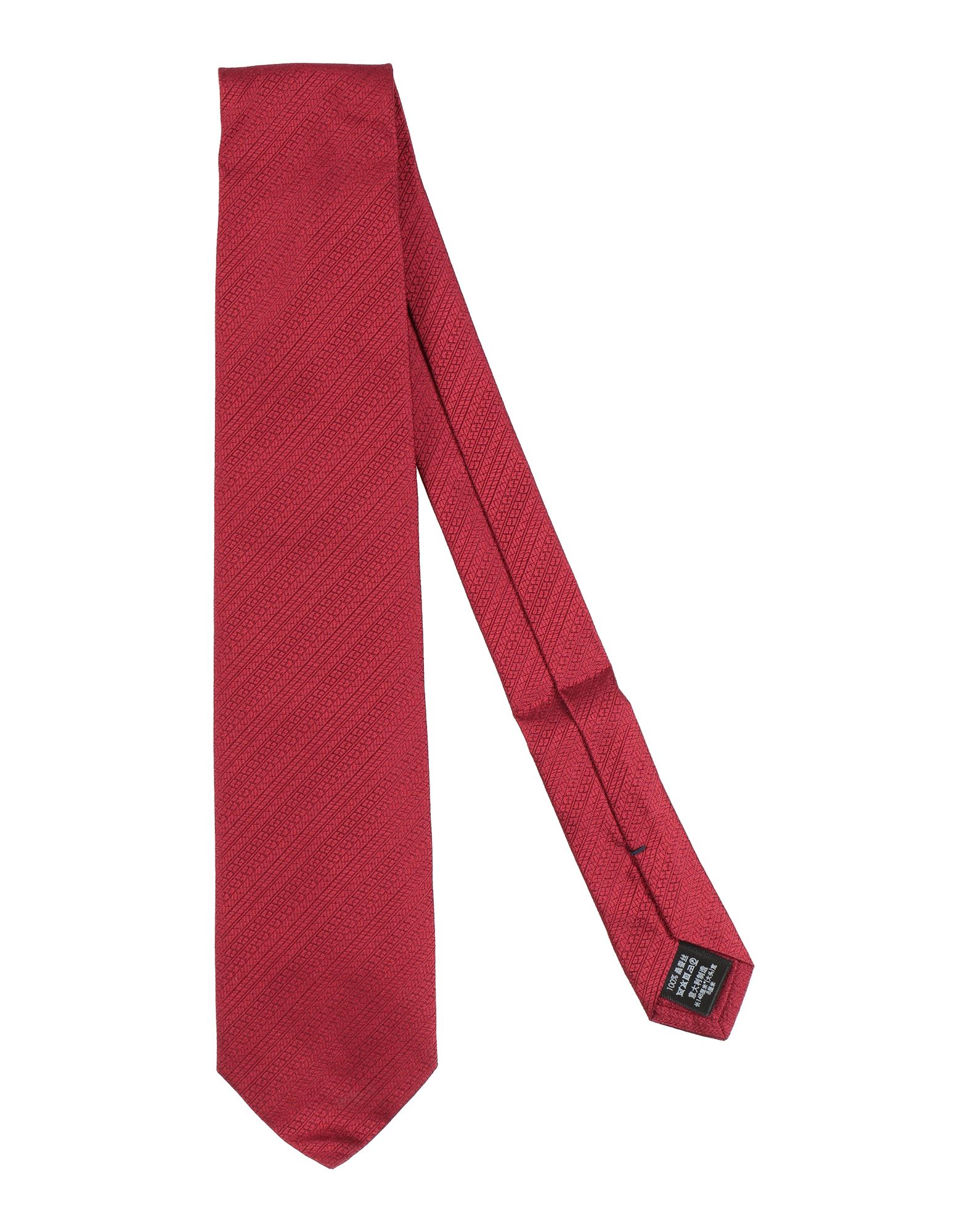 Dunhill Ties & Bow Ties In Burgundy