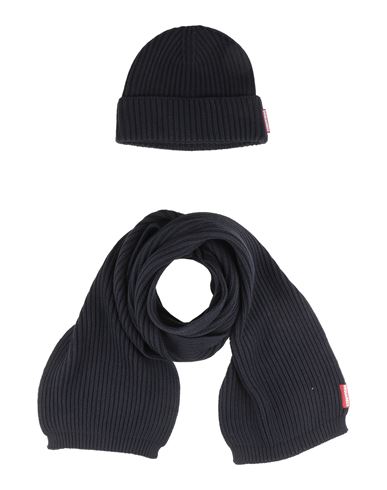 Dsquared2 Man Accessories Set Midnight Blue Size Onesize Cotton, Wool