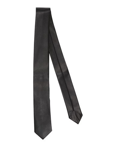 Jil Sander Man Ties & Bow Ties Black Size - Lambskin