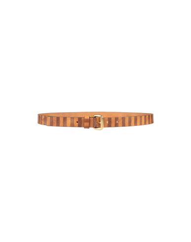 Orciani Woman Belt Tan Size 39.5 Soft Leather In Brown